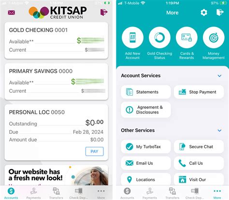kitsap credit union online banking.